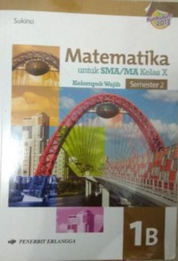 Matematika Wajib 1B Kelas X Semester 2