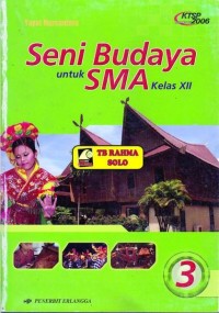 Seni Budaya untuk SMA Kelas XII