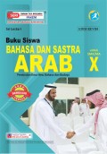 Buku Siswa Bahasa dan Sastra Arab Peminatan Ilmu-Ilmu Bahasa dan Budaya untuk SMA/MA X