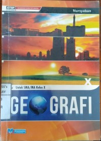 Geografi untuk SMA/MA Kelas X