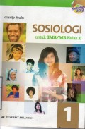 SOSIOLOGI untuk SMA/MA Kelas X