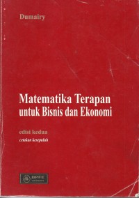 Matematika Terapan untuk Bisnis dan Ekonomi