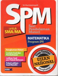 SPM Matematika SMA dan MA Program IPS