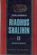 Tarjamah Riadhus Shalihin II