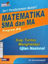 Image of SPM Matematika SMA dan MA Program IPS