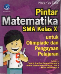 Image of Pintar Matematika SMA Kelas X